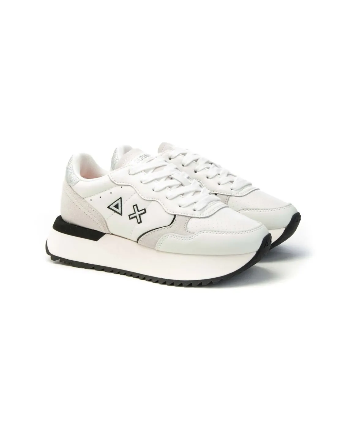 sneakers_sun_z_big_ally_e_0.webp Sneakers Sun68 Z34207 Big Ally ecopelle e camoscio Donna