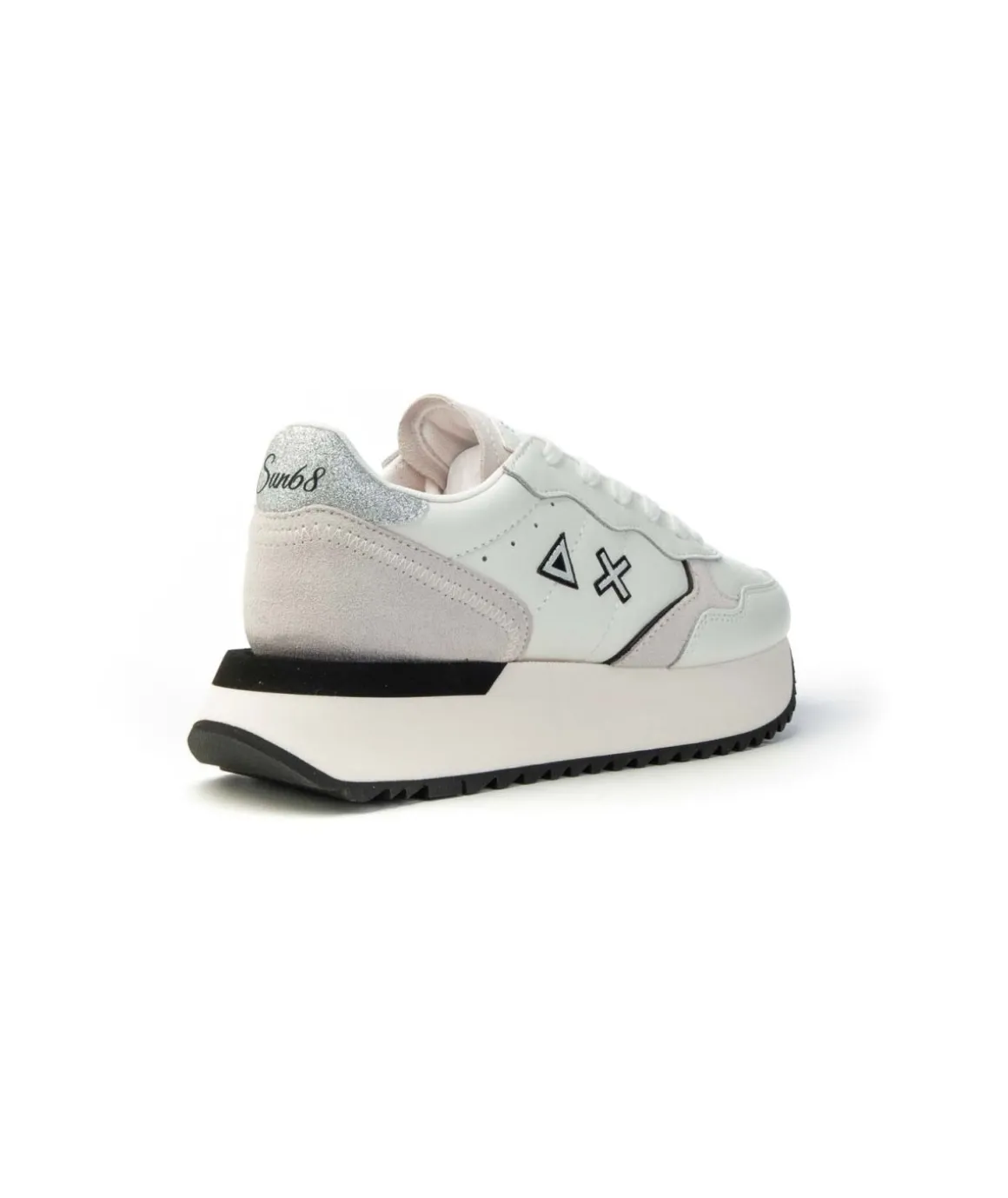 sneakers_sun_z_big_ally_e_2.webp Sneakers Sun68 Z34207 Big Ally ecopelle e camoscio Donna