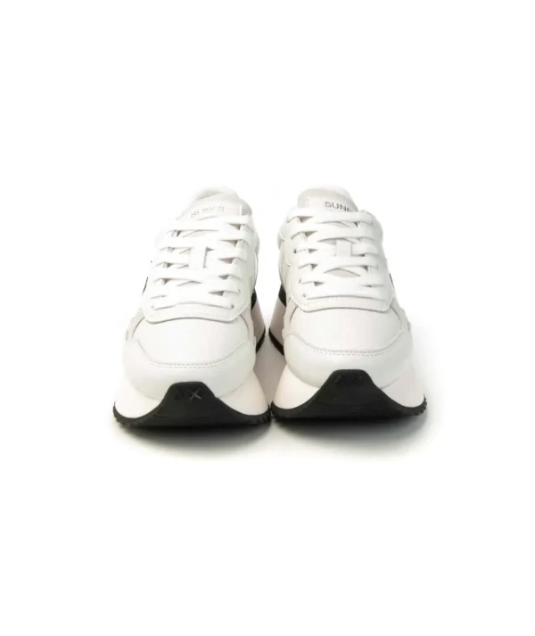 Sneakers Sun68 Z34207 Big Ally ecopelle e camoscio Donna