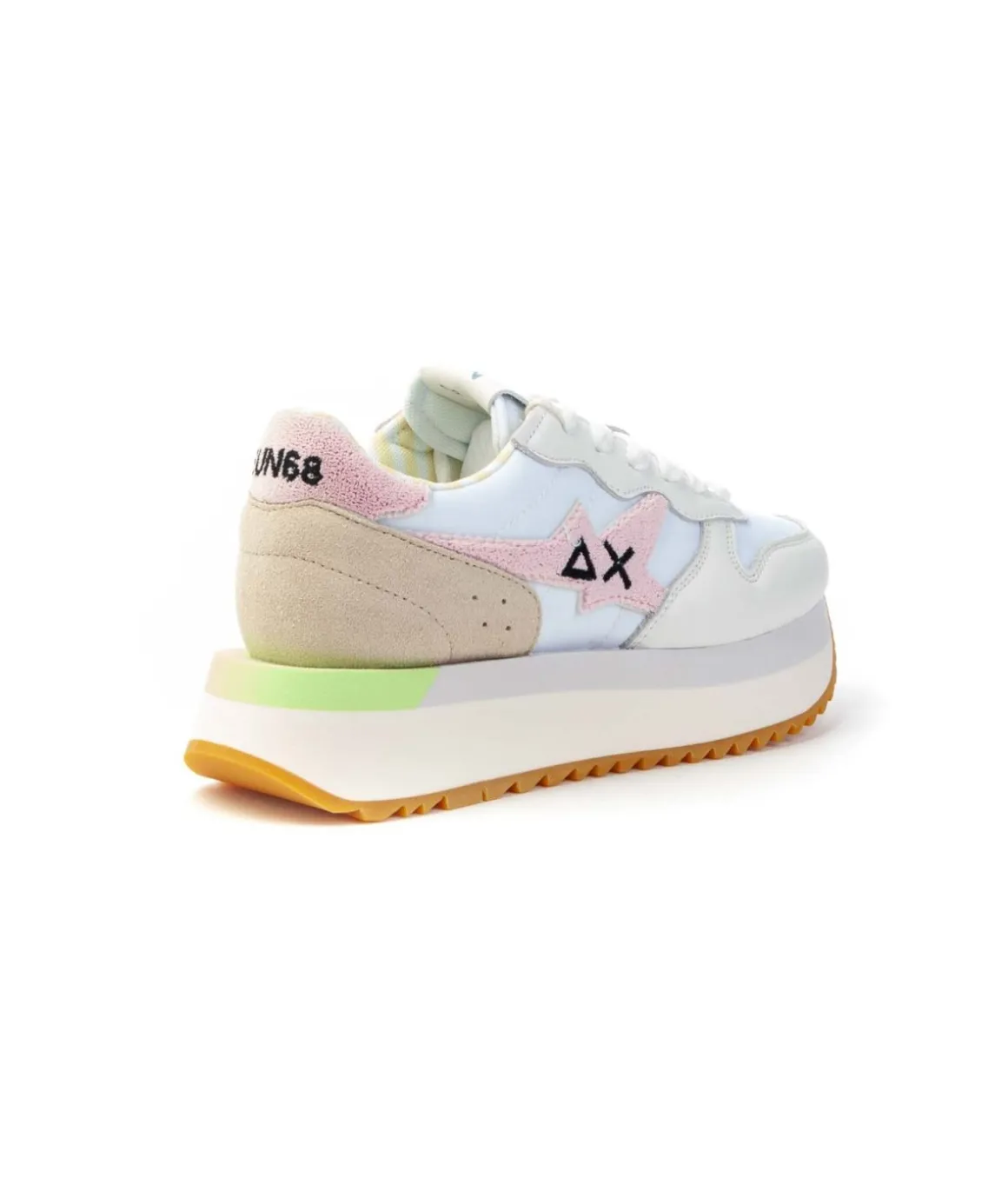 sneakers_sun_z_big_stargi_2.webp Sneakers SUN68 Z35215 BIG STARGIRL SPONGEE con platform Donna