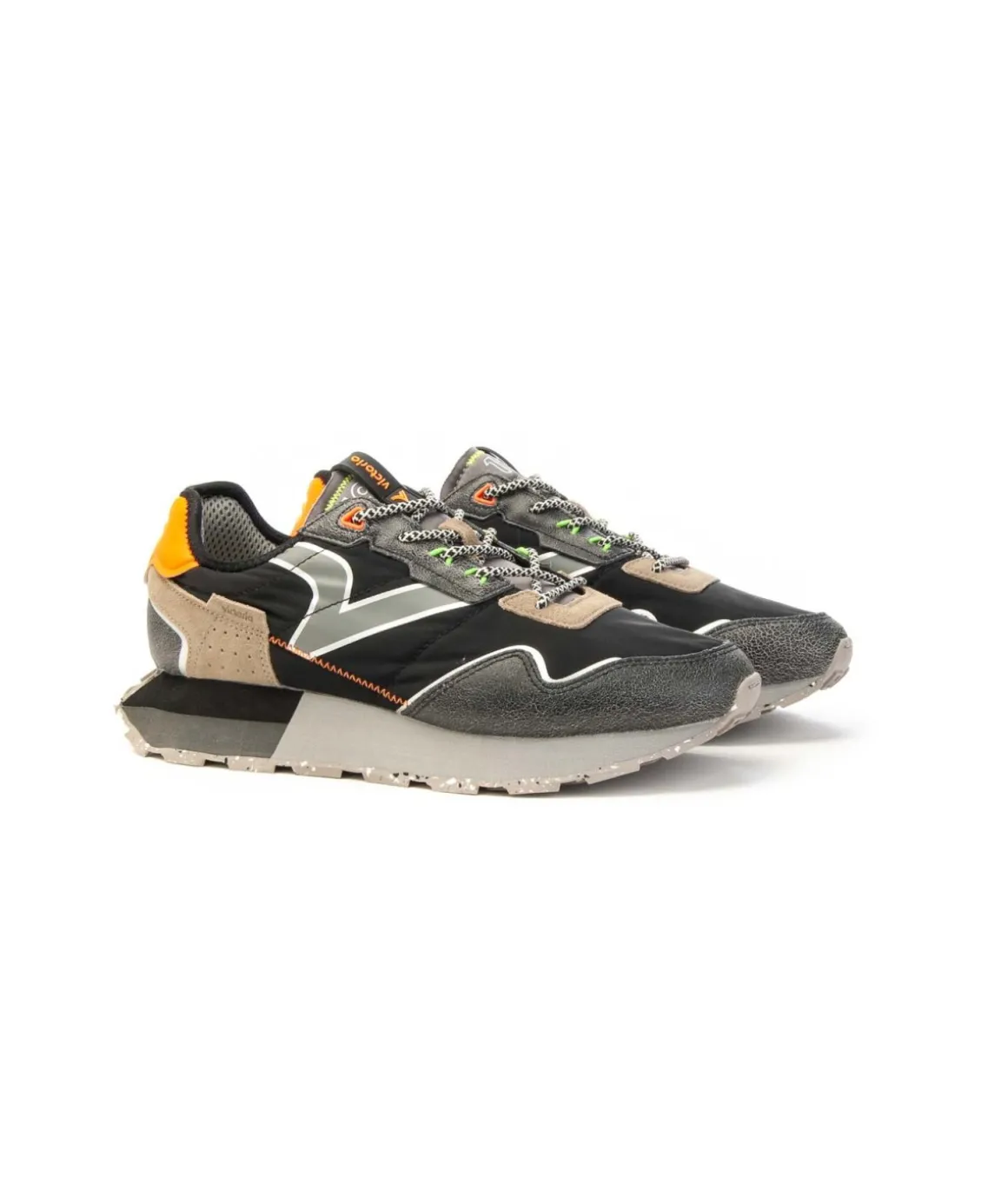 sneakers_victoria__wing_s_0.webp Sneakers Victoria 880314 Wing Sport in Nylon e Crosta di Cuoio Uomo