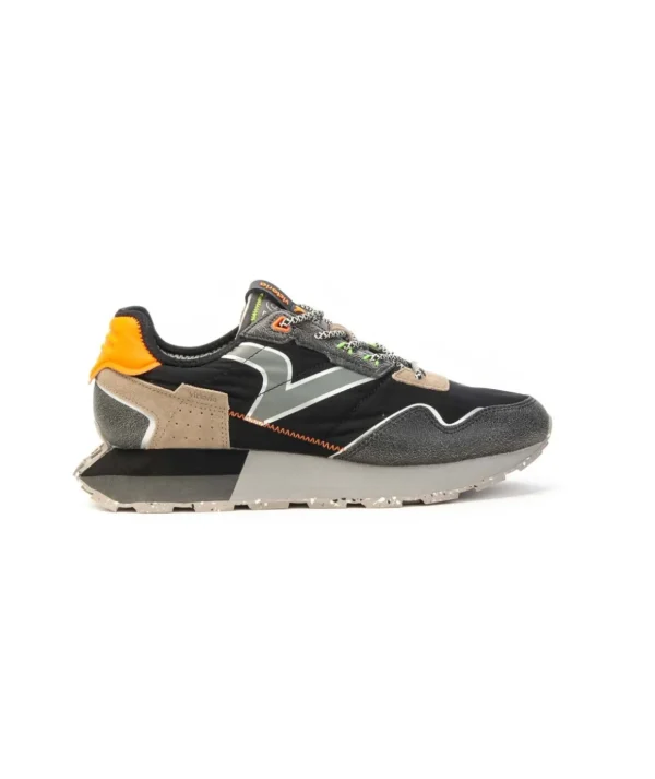 Sneakers Victoria 880314 Wing Sport in Nylon e Crosta di Cuoio Uomo