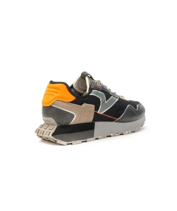 Sneakers Victoria 880314 Wing Sport in Nylon e Crosta di Cuoio Uomo