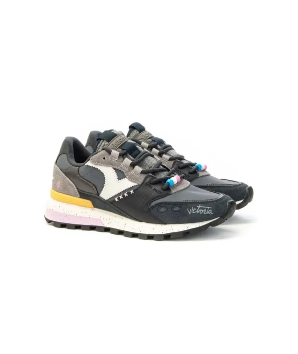 Sneakers Victoria Luna Serraje con chiusura a Lacci Donna