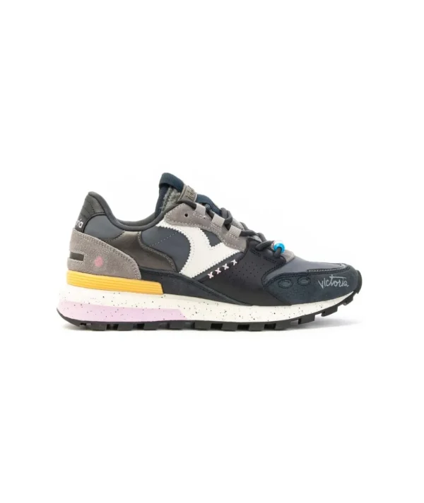 Sneakers Victoria Luna Serraje con chiusura a Lacci Donna