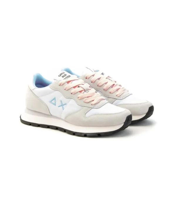 SSneaker SUN68 Ally Solid Nylon con doppi lacci Donna