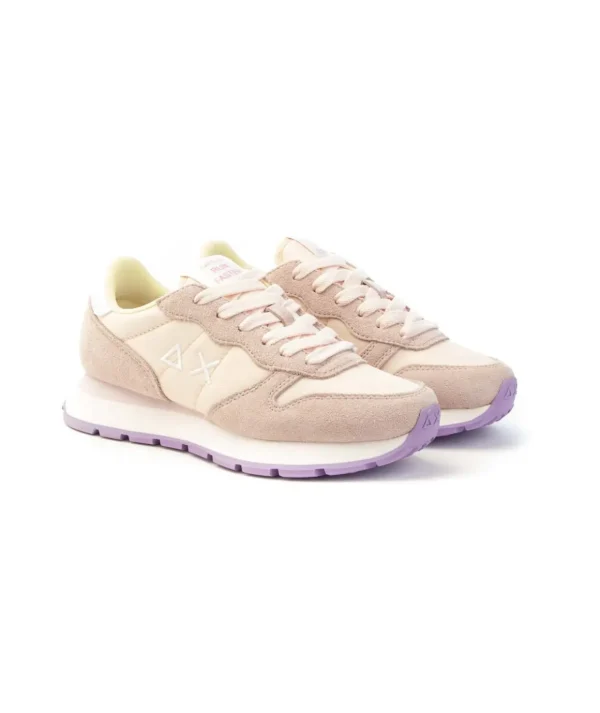 SSneaker SUN68 Ally Solid Nylon con doppi lacci Donna