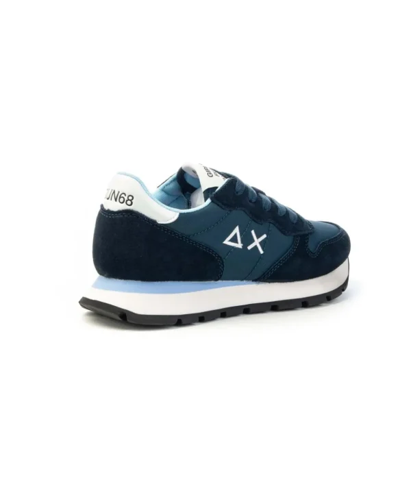 SSneaker SUN68 Ally Solid Nylon con doppi lacci Donna