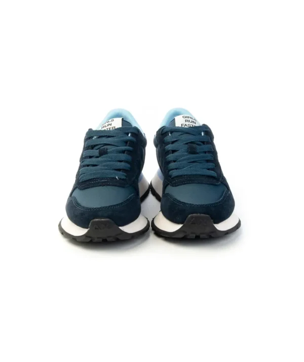 SSneaker SUN68 Ally Solid Nylon con doppi lacci Donna
