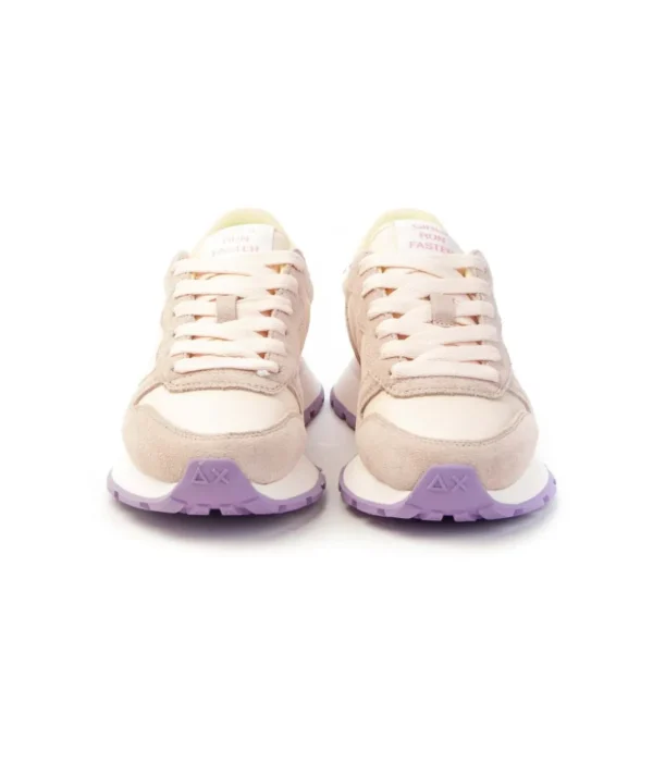 SSneaker SUN68 Ally Solid Nylon con doppi lacci Donna