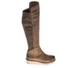 Stivale P.Bonfanti in Nabuk Zeppa 40 Donna