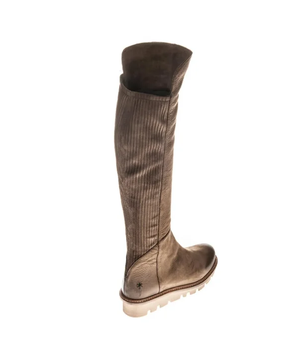 Stivale P.Bonfanti in Nabuk Zeppa 40 Donna