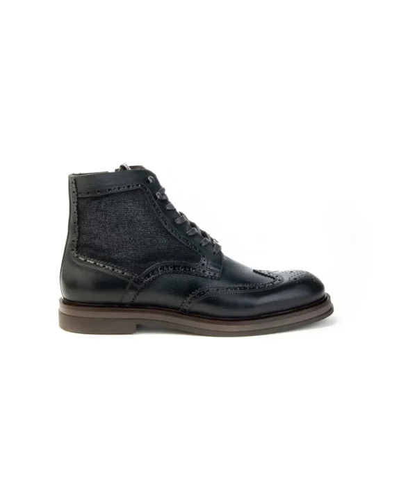 Stivaletto Ambitious modello 12432 in pelle con zip Uomo