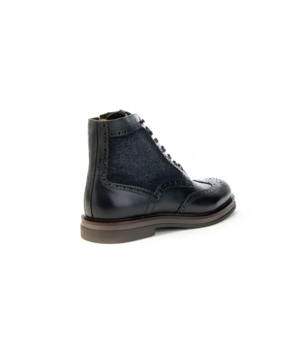 Stivaletto Ambitious modello 12432 in pelle con zip Uomo