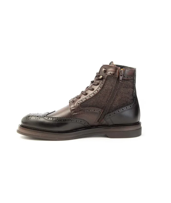Stivaletto Ambitious modello 12432 in pelle con zip Uomo