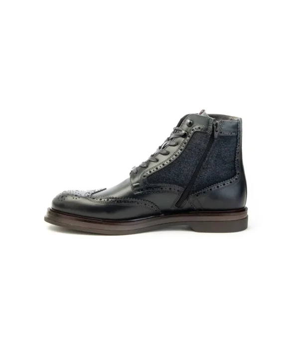 Stivaletto Ambitious modello 12432 in pelle con zip Uomo