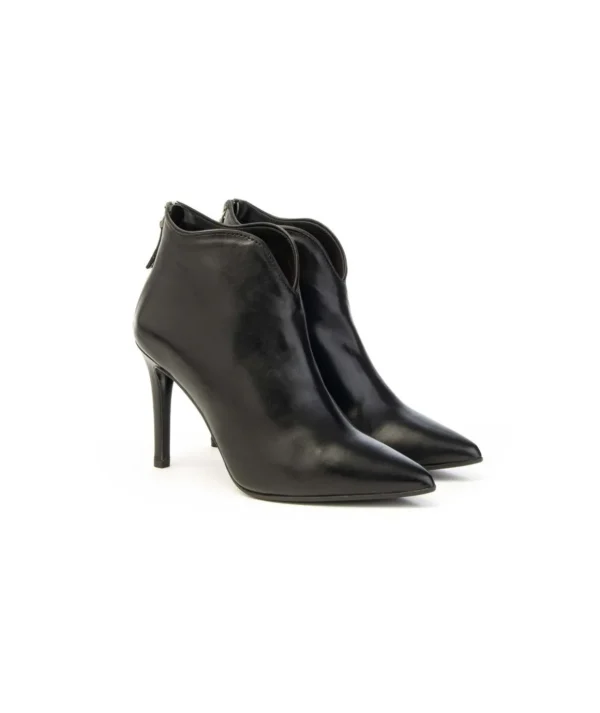 Stivaletto Franco Russo 6520 con Zip sul Tallone Tacco 90