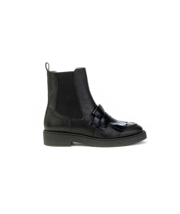 Stivaletto Hispanitas CHI243613C004 in pelle con frangia Donna