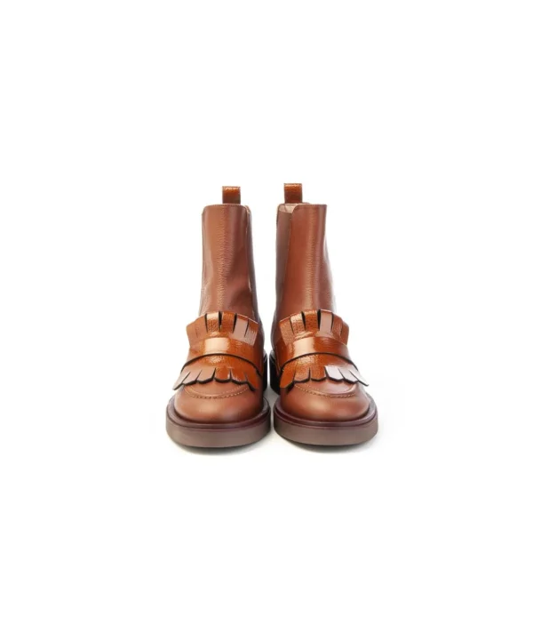 Stivaletto Hispanitas CHI243613C004 in pelle con frangia Donna