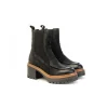 Stivaletto Mjus T64204 in Camoscio con Tacco 6 cm Donna