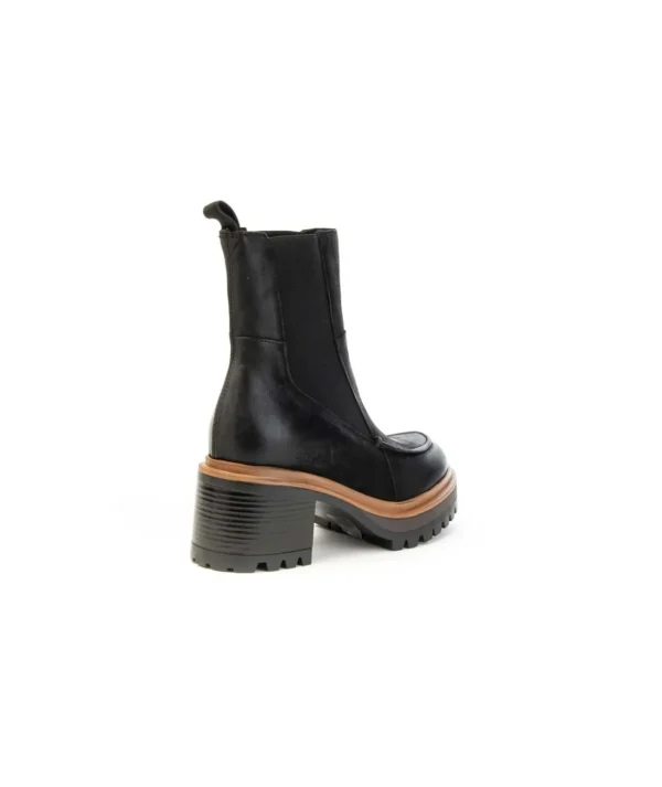 Stivaletto Mjus T64204 in Camoscio con Tacco 6 cm Donna