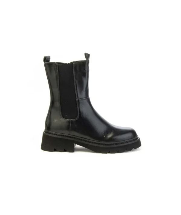 Stivaletto Paciotti 4US STREET E010 in pelle con suola alta Donna