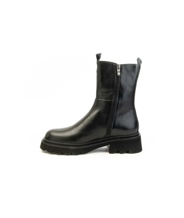 Stivaletto Paciotti 4US STREET E010 in pelle con suola alta Donna