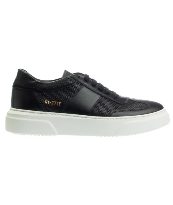 STOKTON 450 SNEAKER VITELLO MICROFORATO