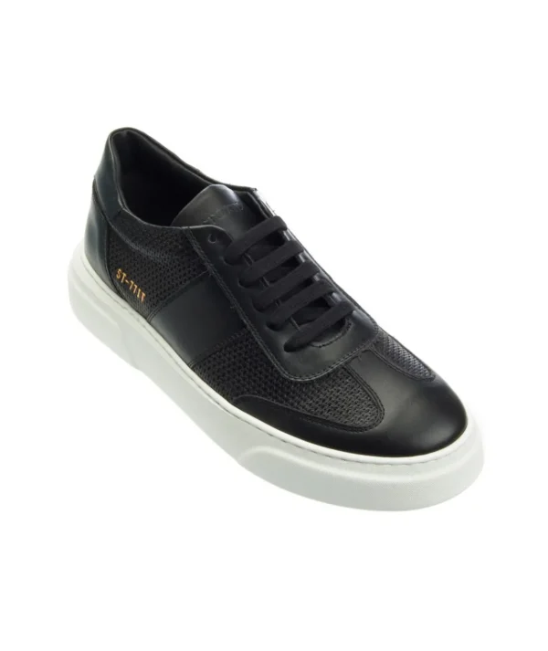 STOKTON 450 SNEAKER VITELLO MICROFORATO