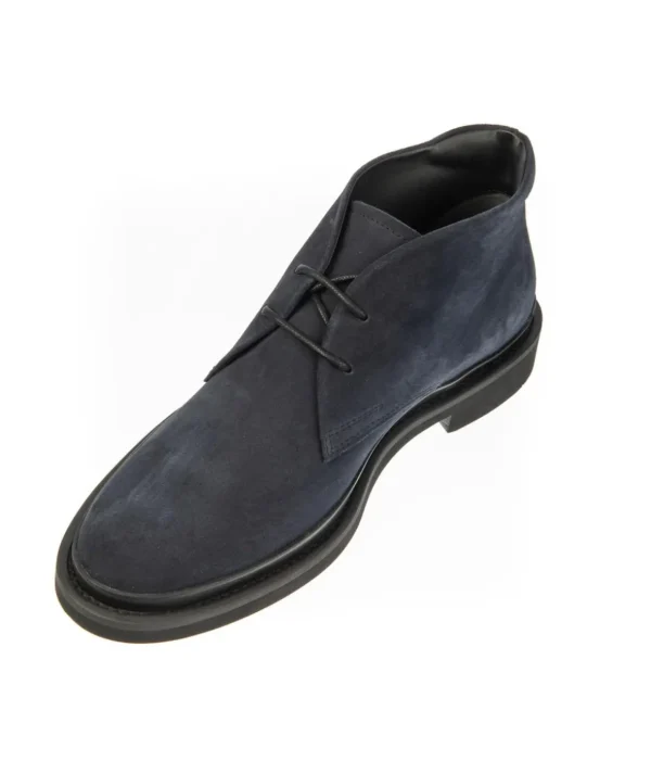TOD`S POLACCO LACCI CAMOSCIO F.DO GOMMA