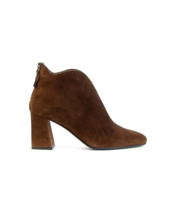 Tronchetto ankle boot donna 1520s Franco Russo in camoscio
