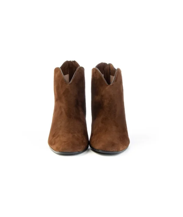 Tronchetto ankle boot donna 1520s Franco Russo in camoscio