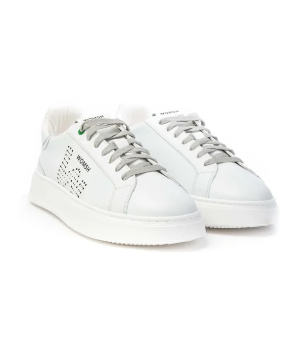 WOMSH SNEAKERS LACCI FONDO CASSETTA