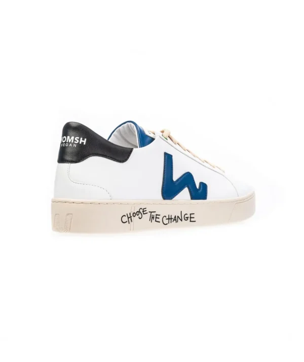 WOMSH VS201232 VEGAN SNIK WHITE BLUE
